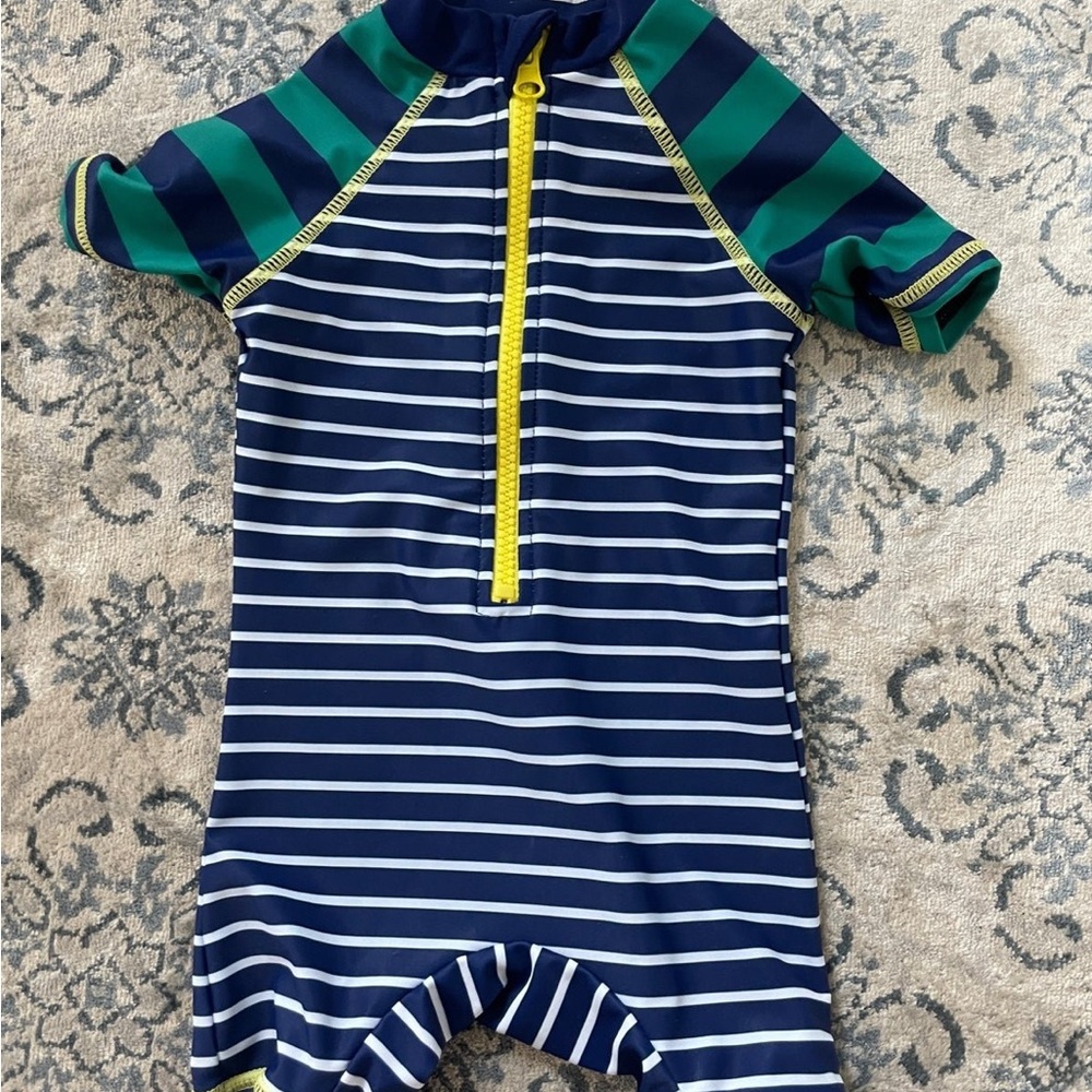 Bonverano Baby boy one piece Wet Suit Swim Rash Guard 3-6 month